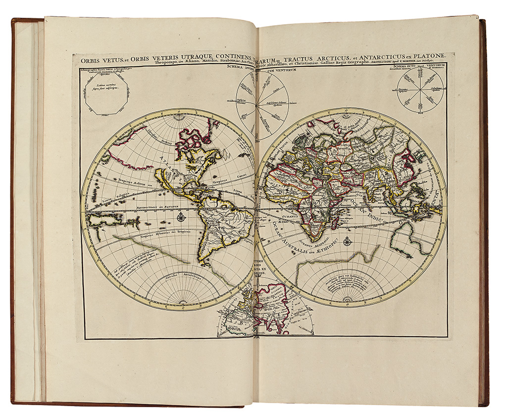 LE CLERC, JEAN; and SANSON, NICHOLAS. Atlas Antiquus, Sacer, Ecclesiasticus et Profanus.